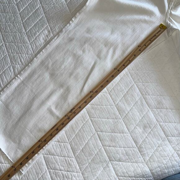 J.Crew Women's Slim Wide-Leg White Jeans High Rise Denim Size 30 New - Picture 12 of 12